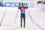 04.12.2021, xkvx, Biathlon IBU World Cup Oestersund, Relay Men, v.l. Philipp Nawrath (Germany) im Ziel / in the finish
