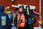 04.12.2021, xkvx, Biathlon IBU World Cup Oestersund, Relay Men, v.l. Johannes Thingnes Boe (Norway) vor der Siegerehrung / before the medal ceremony