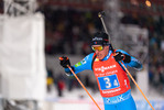 04.12.2021, xkvx, Biathlon IBU World Cup Oestersund, Relay Men, v.l. Quentin Fillon Maillet (France) in aktion / in action competes