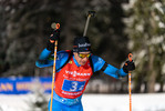 04.12.2021, xkvx, Biathlon IBU World Cup Oestersund, Relay Men, v.l. Quentin Fillon Maillet (France) in aktion / in action competes