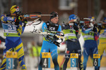 04.12.2021, xetx, Biathlon IBU Cup Sjusjoen, Mass Start Men, v.l. Remi Broutier (FRANCE)  / 