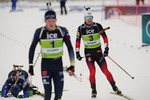 04.12.2021, xetx, Biathlon IBU Cup Sjusjoen, Mass Start Men, v.l. Haavard Gutuboe Bogetveit (NORWAY)  / 