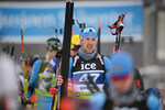 04.12.2021, xetx, Biathlon IBU Cup Sjusjoen, Mass Start Men, v.l. Michele Molinari (ITALY)  / 