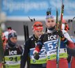 04.12.2021, xetx, Biathlon IBU Cup Sjusjoen, Mass Start Men, v.l. Thomas Postl (AUSTRIA)  / 