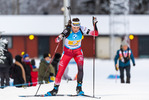 05.12.2021, xkvx, Biathlon IBU World Cup Oestersund, Relay Women, v.l. Anna Juppe (Austria) in aktion / in action competes