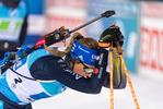 05.12.2021, xkvx, Biathlon IBU World Cup Oestersund, Relay Women, v.l. Franziska Preuss (Germany) im Ziel / in the finish