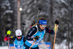 05.12.2021, xkvx, Biathlon IBU World Cup Oestersund, Relay Women, v.l. Franziska Preuss (Germany) in aktion / in action competes