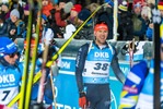 05.12.2021, xkvx, Biathlon IBU World Cup Oestersund, Pursuit Men, v.l. Philipp Nawrath (Germany) schaut / looks on