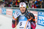 05.12.2021, xkvx, Biathlon IBU World Cup Oestersund, Pursuit Men, v.l. Vetle Sjaastad Christiansen (Norway) im Ziel / in the finish