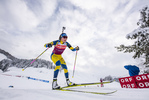 08.12.2021, xkvx, Biathlon IBU World Cup Hochfilzen, Training Women and Men, v.l. Linn Persson (Sweden) in aktion / in action competes