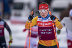 08.12.2021, xkvx, Biathlon IBU World Cup Hochfilzen, Training Women and Men, v.l. Janina Hettich (Germany) in aktion / in action competes