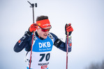 10.12.2021, xkvx, Biathlon IBU World Cup Hochfilzen, Sprint Men, v.l. Philipp Horn (Germany) in aktion / in action competes