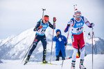10.12.2021, xkvx, Biathlon IBU World Cup Hochfilzen, Sprint Men, v.l. Philipp Horn (Germany) in aktion / in action competes