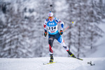 10.12.2021, xkvx, Biathlon IBU World Cup Hochfilzen, Sprint Men, v.l. Vitezslav Hornig (Czech Republic) in aktion / in action competes