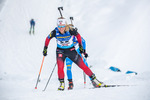 10.12.2021, xkvx, Biathlon IBU World Cup Hochfilzen, Sprint Women, v.l. Tiril Eckhoff (Norway) in aktion / in action competes