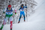 10.12.2021, xkvx, Biathlon IBU World Cup Hochfilzen, Sprint Women, v.l. Chloe Chevalier (France) in aktion / in action competes