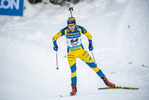 10.12.2021, xkvx, Biathlon IBU World Cup Hochfilzen, Sprint Women, v.l. Stina Nilsson (Sweden) in aktion / in action competes