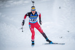 10.12.2021, xkvx, Biathlon IBU World Cup Hochfilzen, Sprint Women, v.l. Anna Juppe (Austria) in aktion / in action competes