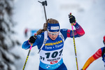 10.12.2021, xkvx, Biathlon IBU World Cup Hochfilzen, Sprint Women, v.l. Irene Cadurisch (Switzerland) in aktion / in action competes