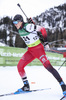 10.12.2021, xmcx, Biathlon IBU Junior Cup Martell, Individual Men, v.l. Jan Salzmann (Austria)  / 