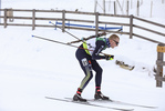 10.12.2021, xmcx, Biathlon IBU Junior Cup Martell, Individual Men, v.l. Hans Koellner (Germany)  / 