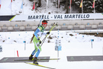 10.12.2021, xmcx, Biathlon IBU Junior Cup Martell, Individual Men, v.l. Mark Vozelj (Slovenia)  / 