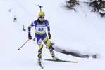 10.12.2021, xmcx, Biathlon IBU Junior Cup Martell, Individual Women, v.l. Oksana Moskalenko  / 