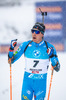 11.12.2021, xkvx, Biathlon IBU World Cup Hochfilzen, Pursuit Men, v.l. Quentin Fillon Maillet (France) gewinnt die Goldmedaille / wins the gold medal