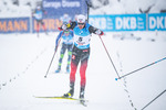 11.12.2021, xkvx, Biathlon IBU World Cup Hochfilzen, Pursuit Men, v.l. Tarjei Boe (Norway) im Ziel / in the finish