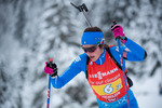 11.12.2021, xkvx, Biathlon IBU World Cup Hochfilzen, Relay Women, v.l. Eleonora Fauner (Italy) in aktion / in action competes