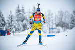 11.12.2021, xkvx, Biathlon IBU World Cup Hochfilzen, Relay Women, v.l. Elvira Oeberg (Sweden) in aktion / in action competes