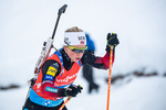 11.12.2021, xkvx, Biathlon IBU World Cup Hochfilzen, Relay Women, v.l. Tiril Eckhoff (Norway) in aktion / in action competes