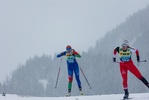 11.12.2021, xljkx, Cross Country FIS World Cup Davos, Women Prolog, v.l. Hanna Karaliova (Belarus)  / 