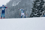 11.12.2021, xljkx, Cross Country FIS World Cup Davos, Men Prolog, v.l. Oskar Svensson (Sweden)  / 