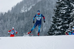 11.12.2021, xljkx, Cross Country FIS World Cup Davos, Men Prolog, v.l. Cyril Faehndrich (Switzerland)  / 