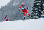 11.12.2021, xljkx, Cross Country FIS World Cup Davos, Men Prolog, v.l. Kamil Bury (Poland)  / 