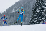 11.12.2021, xljkx, Cross Country FIS World Cup Davos, Men Prolog, v.l. Ruslan Perekhoda (Ukraine)  / 