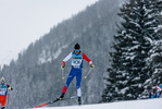 11.12.2021, xljkx, Cross Country FIS World Cup Davos, Men Prolog, v.l. Milos Milosavljevic (Serbia)  / 
