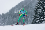 11.12.2021, xljkx, Cross Country FIS World Cup Davos, Men Prolog, v.l. Steve Hiestand (Brasil)  / 