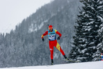 11.12.2021, xljkx, Cross Country FIS World Cup Davos, Men Prolog, v.l. Stavre Jada (Macedonia)  / 
