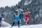 11.12.2021, xljkx, Cross Country FIS World Cup Davos, Women Sprint Final, v.l. Jasmin Kahara (Finland), Lena Quintin (France), Izabela Marcisz (Poland)  / 