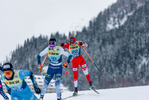 11.12.2021, xljkx, Cross Country FIS World Cup Davos, Women Sprint Final, v.l. Izabela Marcisz (Poland), Jasmin Kahara (Finland)  / 