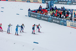 11.12.2021, xljkx, Cross Country FIS World Cup Davos, Women Sprint Final, v.l. Tiril Udnes Weng (Norway), Greta Laurent (Italy), Johanna Hagstroem (Sweden), Hristina Matsokina (Russia)  / 