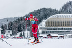 11.12.2021, xljkx, Cross Country FIS World Cup Davos, Women Sprint Final, v.l. Hristina Matsokina (Russia)  / 