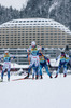 11.12.2021, xljkx, Cross Country FIS World Cup Davos, Women Sprint Final, v.l. Emma Ribom (Sweden), Anna Dyvik (Sweden), Laurien van der Graaff (Switzerland), Krista Parmakoski (Finland)  / 