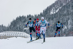 11.12.2021, xljkx, Cross Country FIS World Cup Davos, Men Sprint Final, v.l. Michal Novak (Czechia), Gustaf Berglund (Sweden)  / 