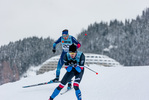 11.12.2021, xljkx, Cross Country FIS World Cup Davos, Men Sprint Final, v.l. Erwan Kaeser (Switzerland)  / 