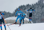 11.12.2021, xljkx, Cross Country FIS World Cup Davos, Men Sprint Final, v.l. Federico Pellegrino (Italy), Ondrej Cerny (Czechia)  / 