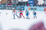 11.12.2021, xljkx, Cross Country FIS World Cup Davos, Women Sprint Final, v.l. Maja Dahlqvist (Sweden), Yulia Stupak (Russia), Eva Urevc (Slovenia)  / 