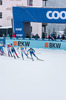 11.12.2021, xljkx, Cross Country FIS World Cup Davos, Women Sprint Final, v.l. Anna Dyvik (Sweden), Anamarija Lampic (Slovenia), Tiril Udnes Weng (Norway), Emma Ribom (Sweden)  / 